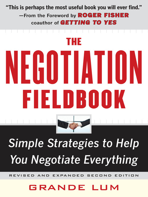 Title details for The Negotiation Fieldbook by Grande Lum - Available